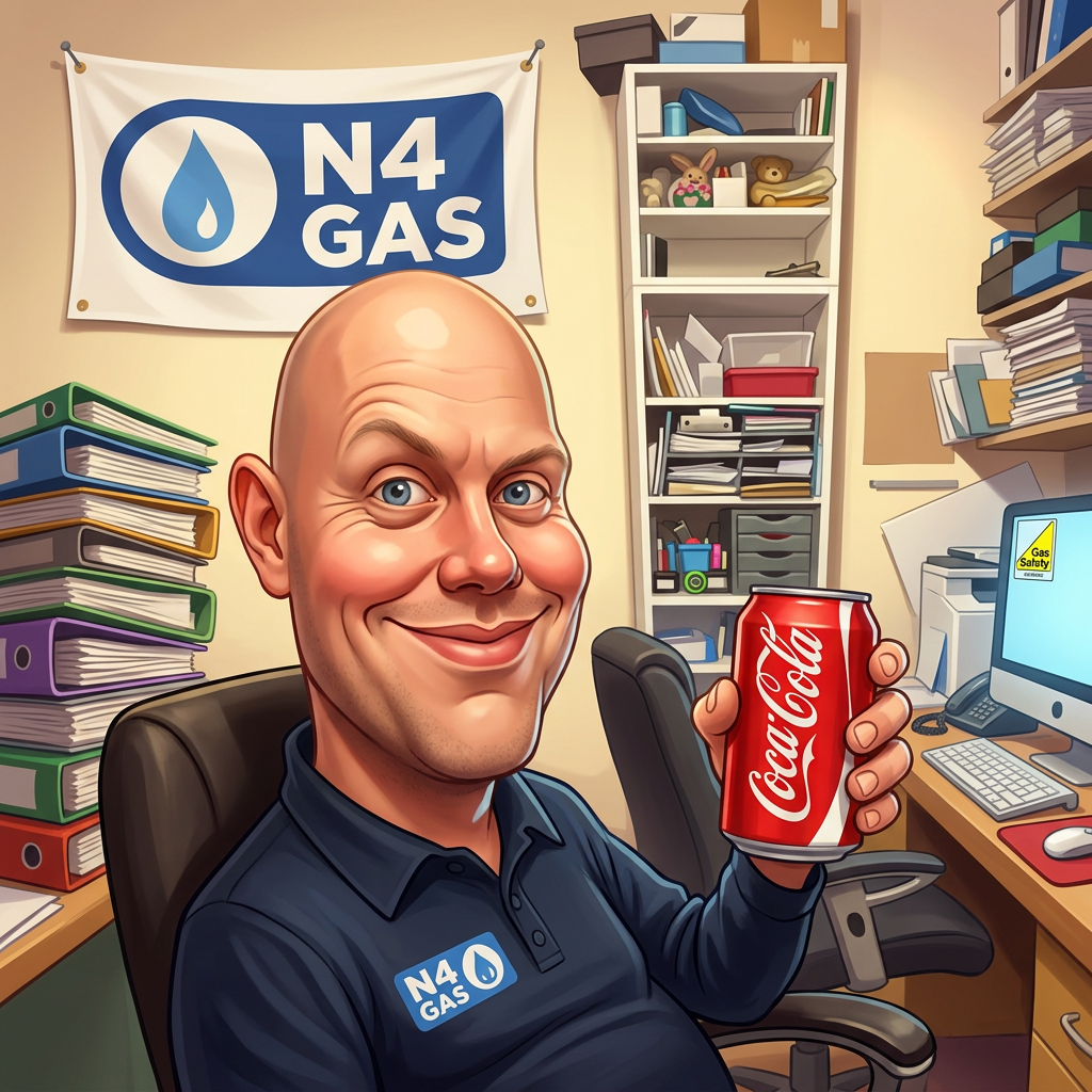 Cartoon illustration of Alan Jones