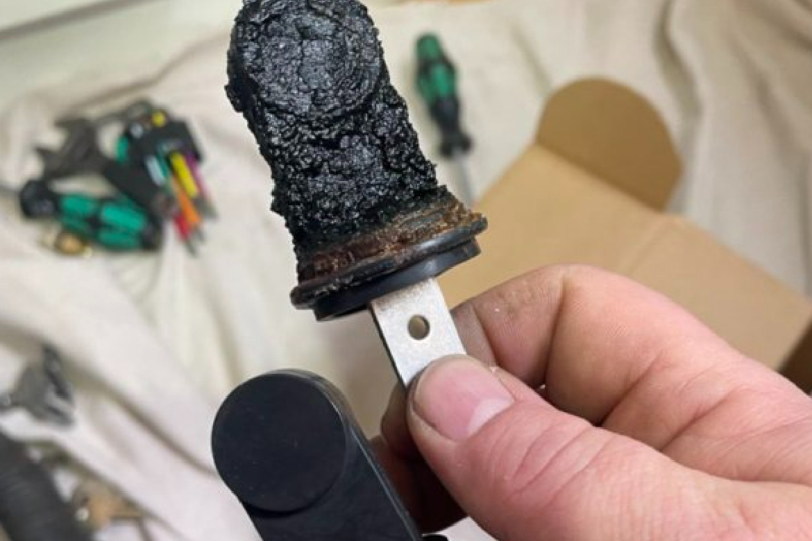 Gas engineer at work